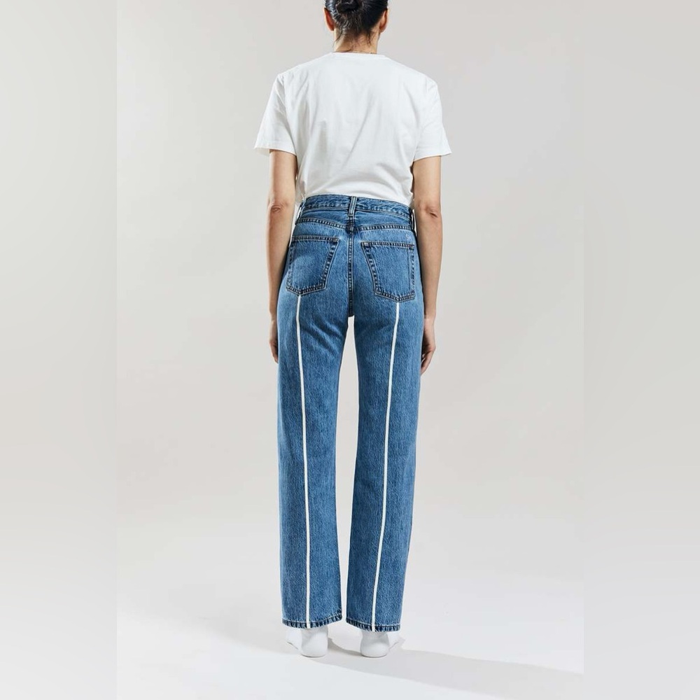 NWOT*Still Here NY Thin Bone Line Childhood Jeans - 25
